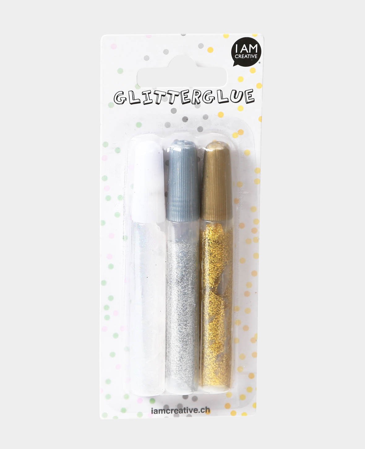 Glitter Glue Set, shiny