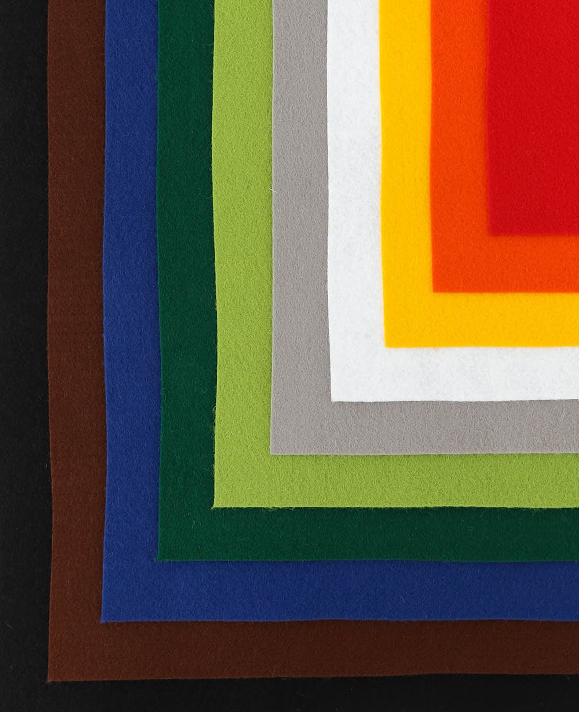 Feutrine, 20 x 30 cm x 1 mm, 10 pièces