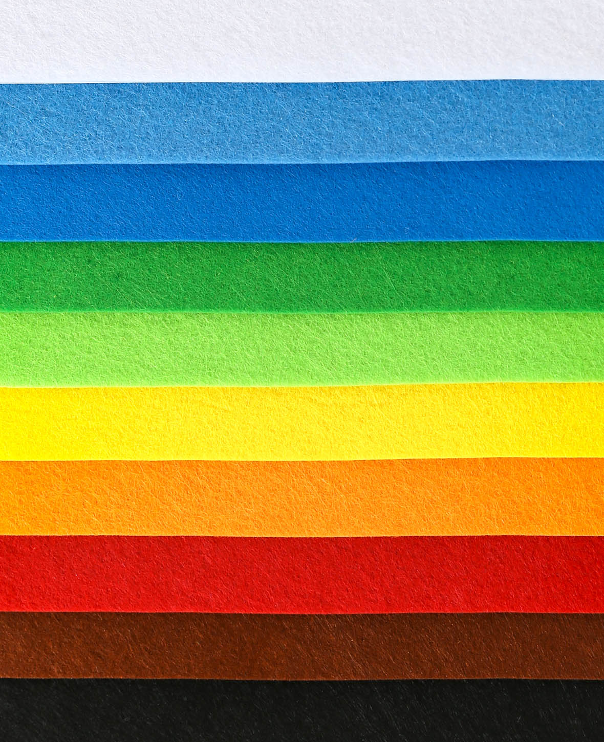 Set de feutres 20 x 30 cm x 2 mm, 10 couleurs