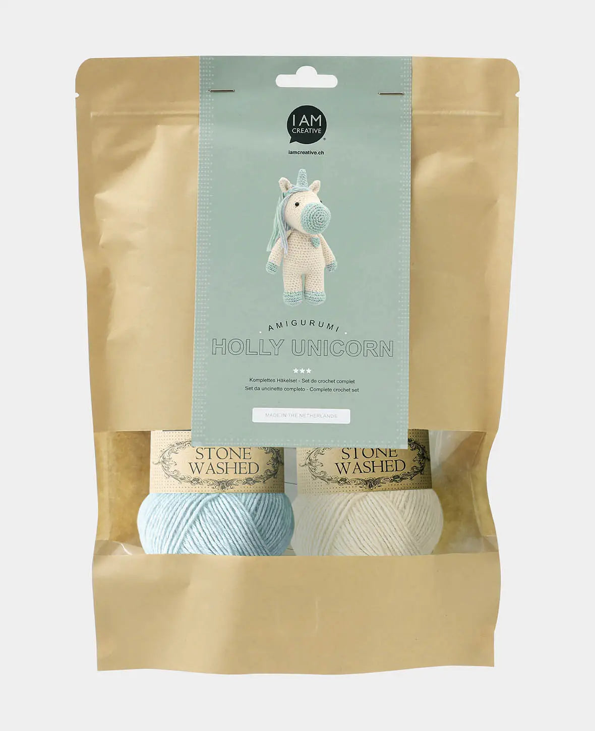 Arigumi / Crochet Kit Holly Unicorn, Unicorn incl. instructions