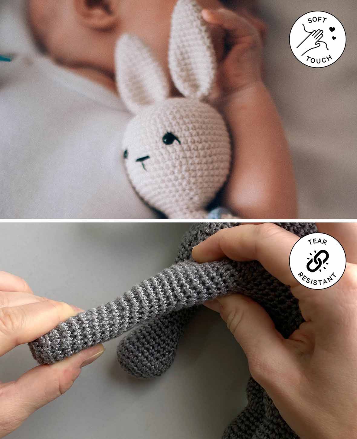 Amigurumi / Crochet Kit Bird Set, Red, incl. Instructions