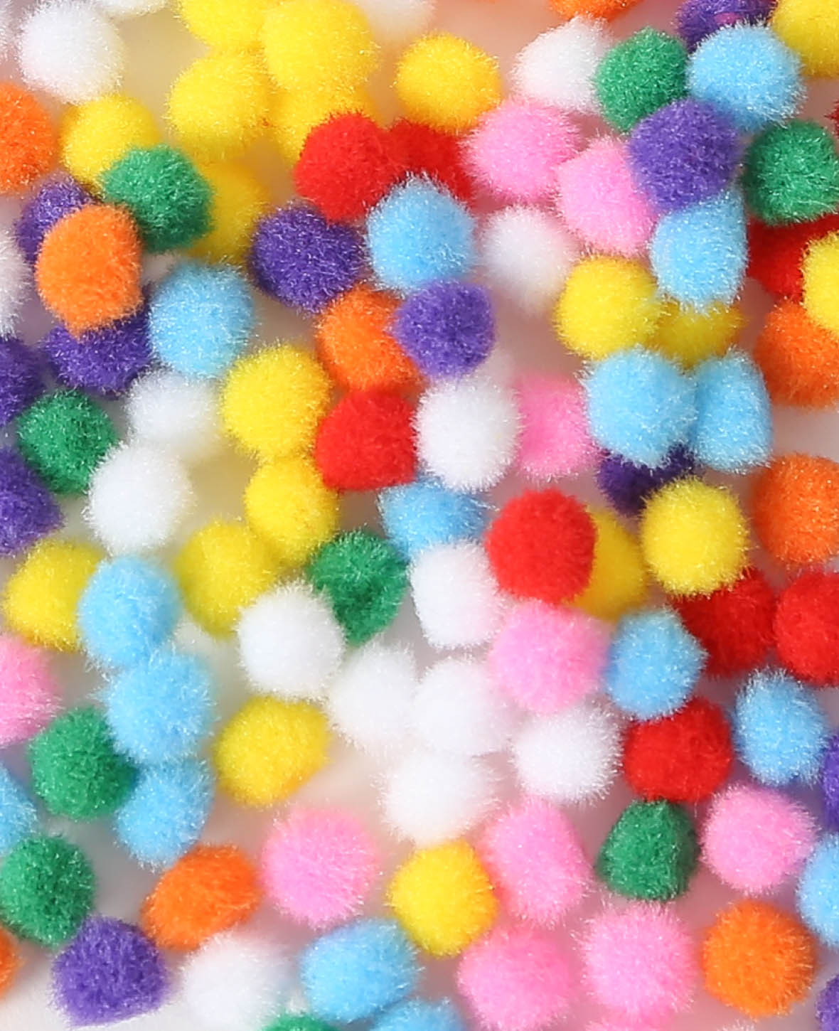Pompons ø 10 mm, assortiert
