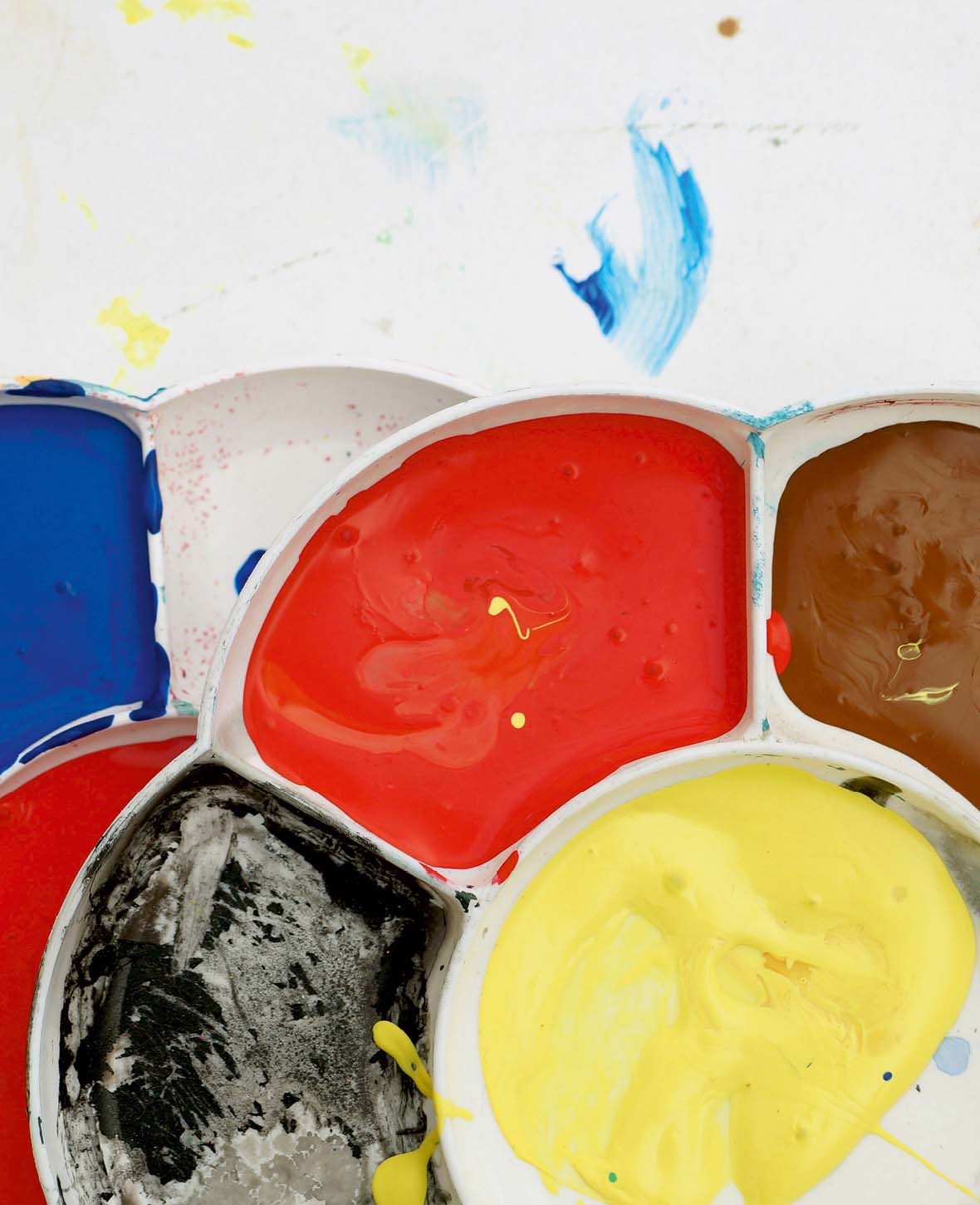 KREUL Kunststoffpalette Blütenform