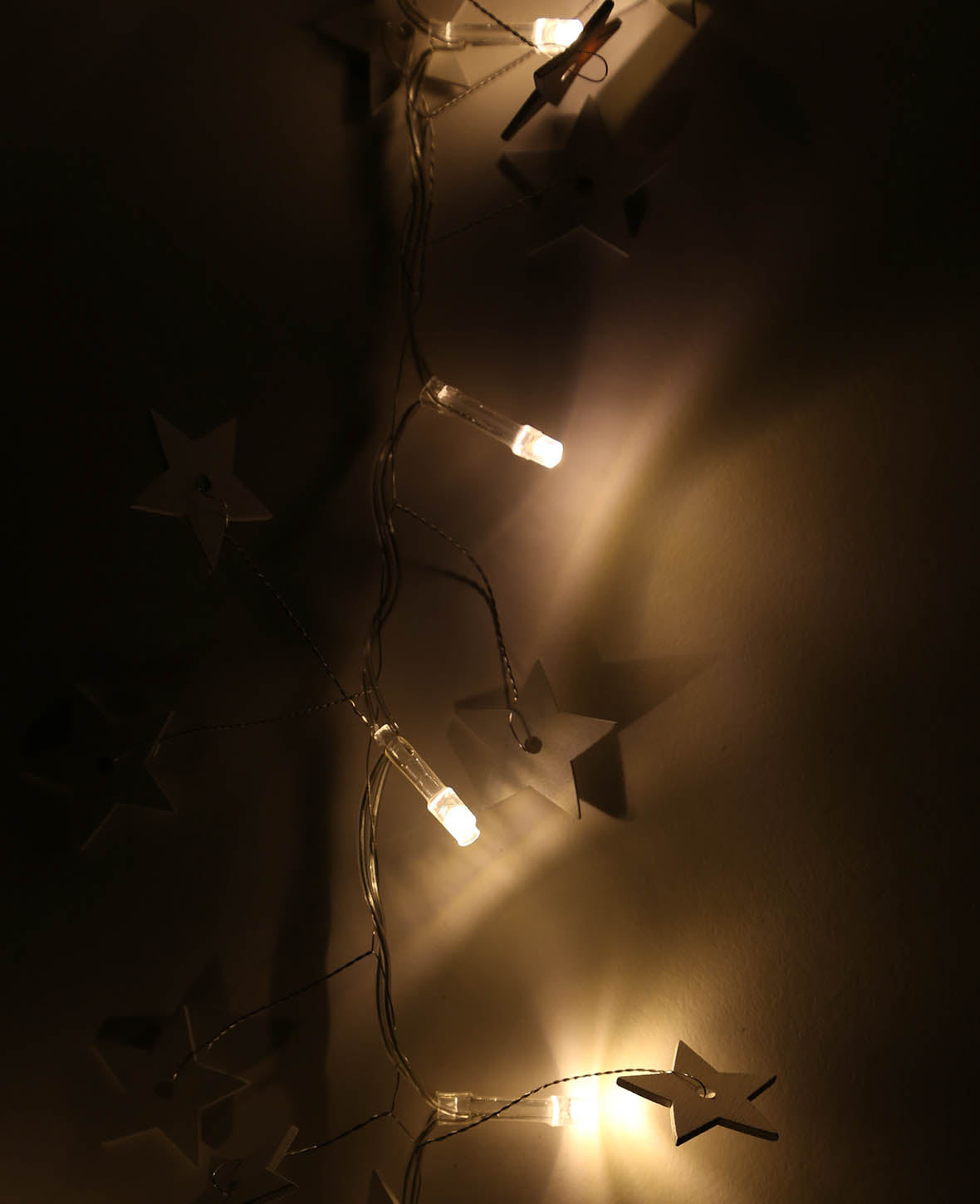 Guirlande lumineuse étoiles, 20 LED