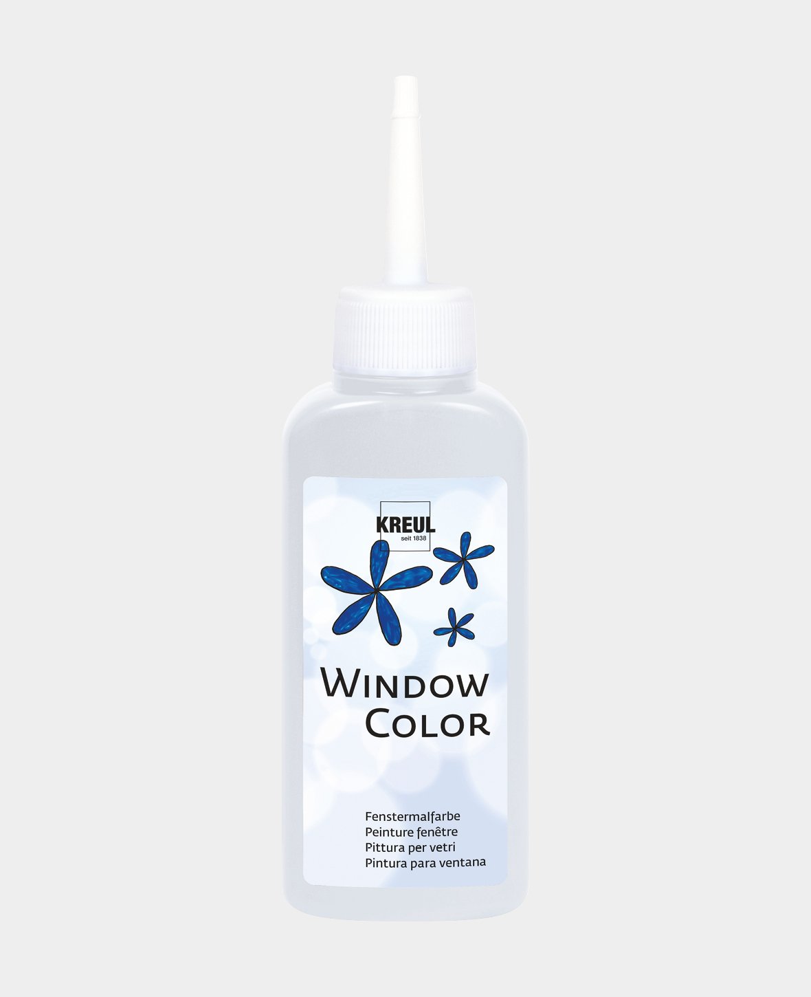 KREUL Window Color, Crystal Clear, 80 ml