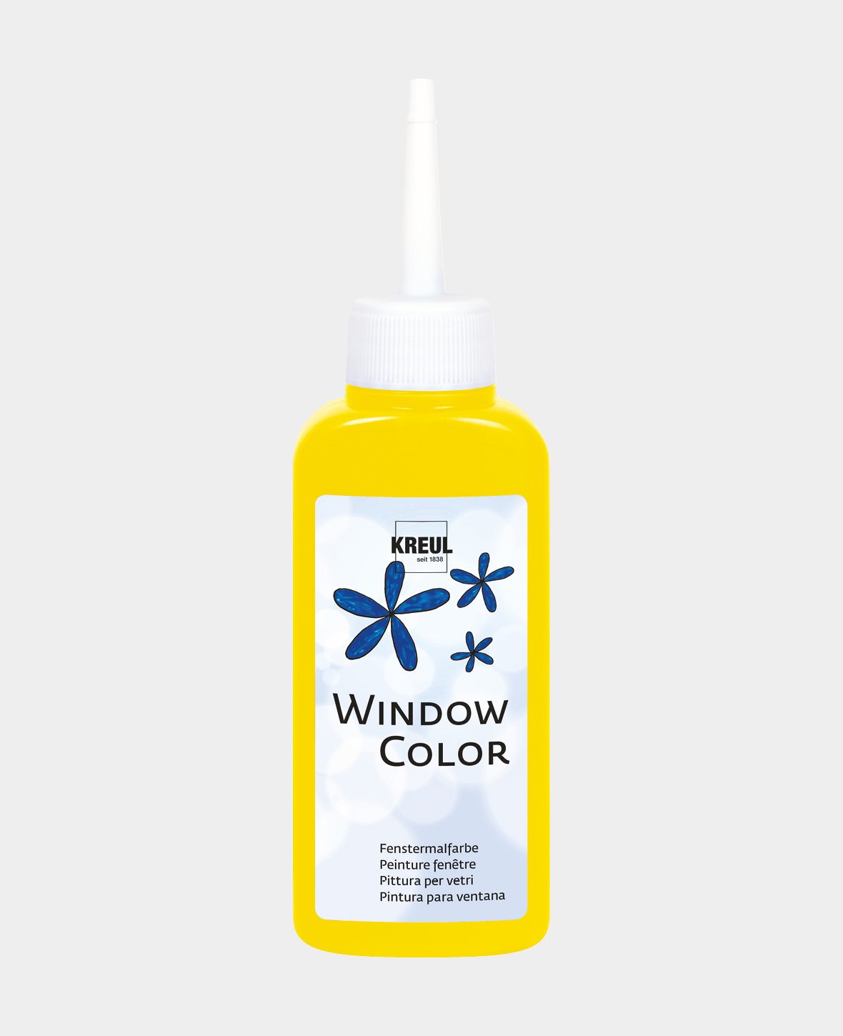 KREUL Window Color, Sun Yellow, 80 ml