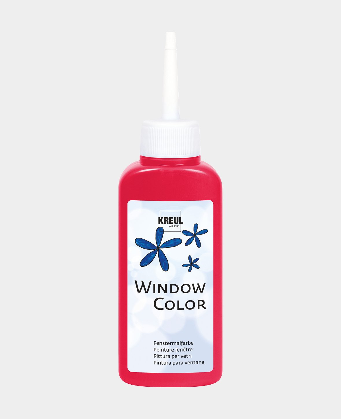 KREUL Window Color, Ruby Red, 80 ml