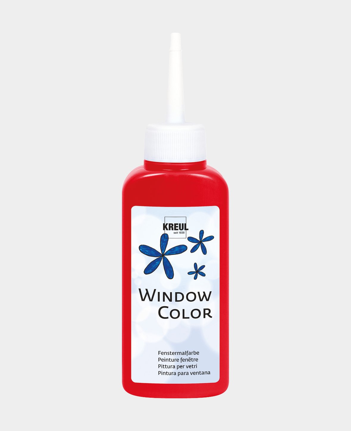 KREUL Window Color, Cherry Red, 80 ml