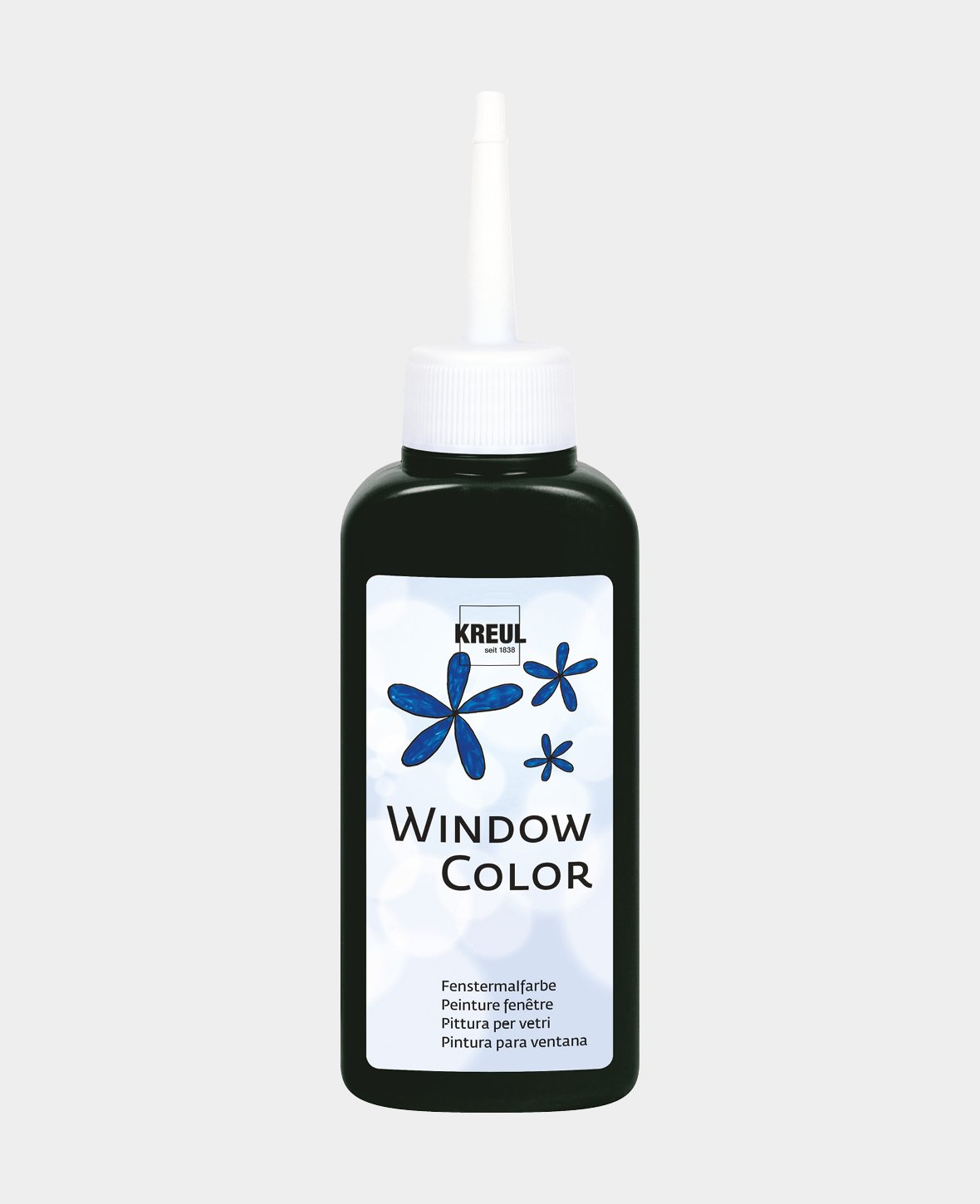 KREUL Window Color, Black, 80 ml