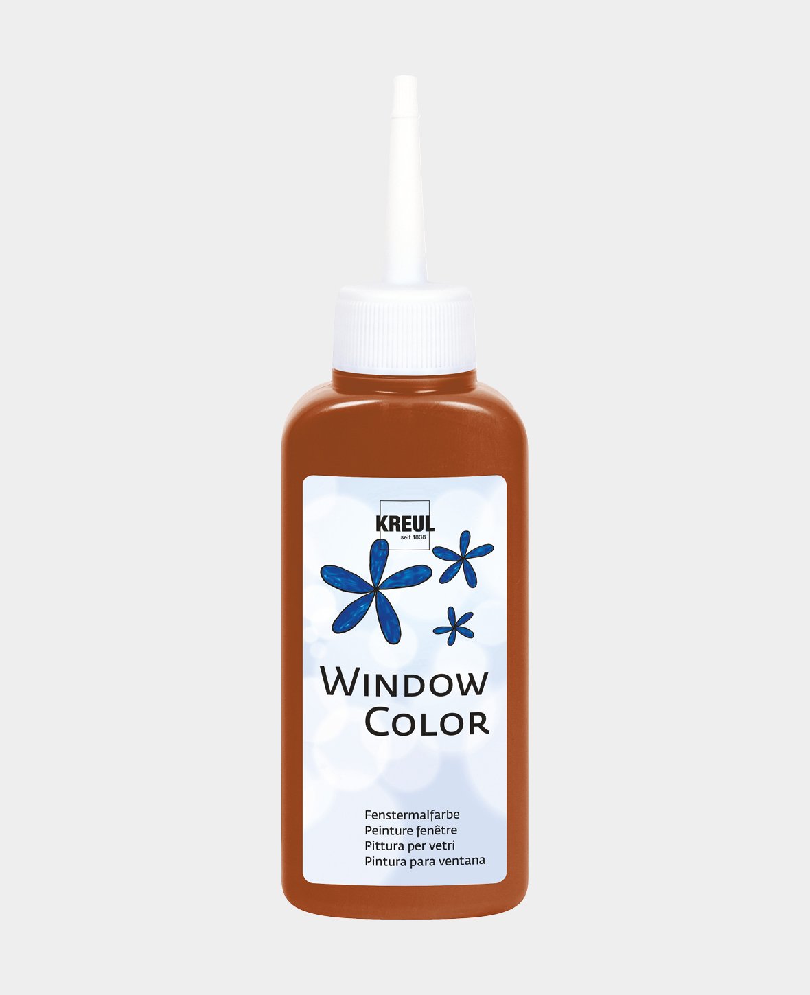 KREUL Window Color, brun clair, 80 ml