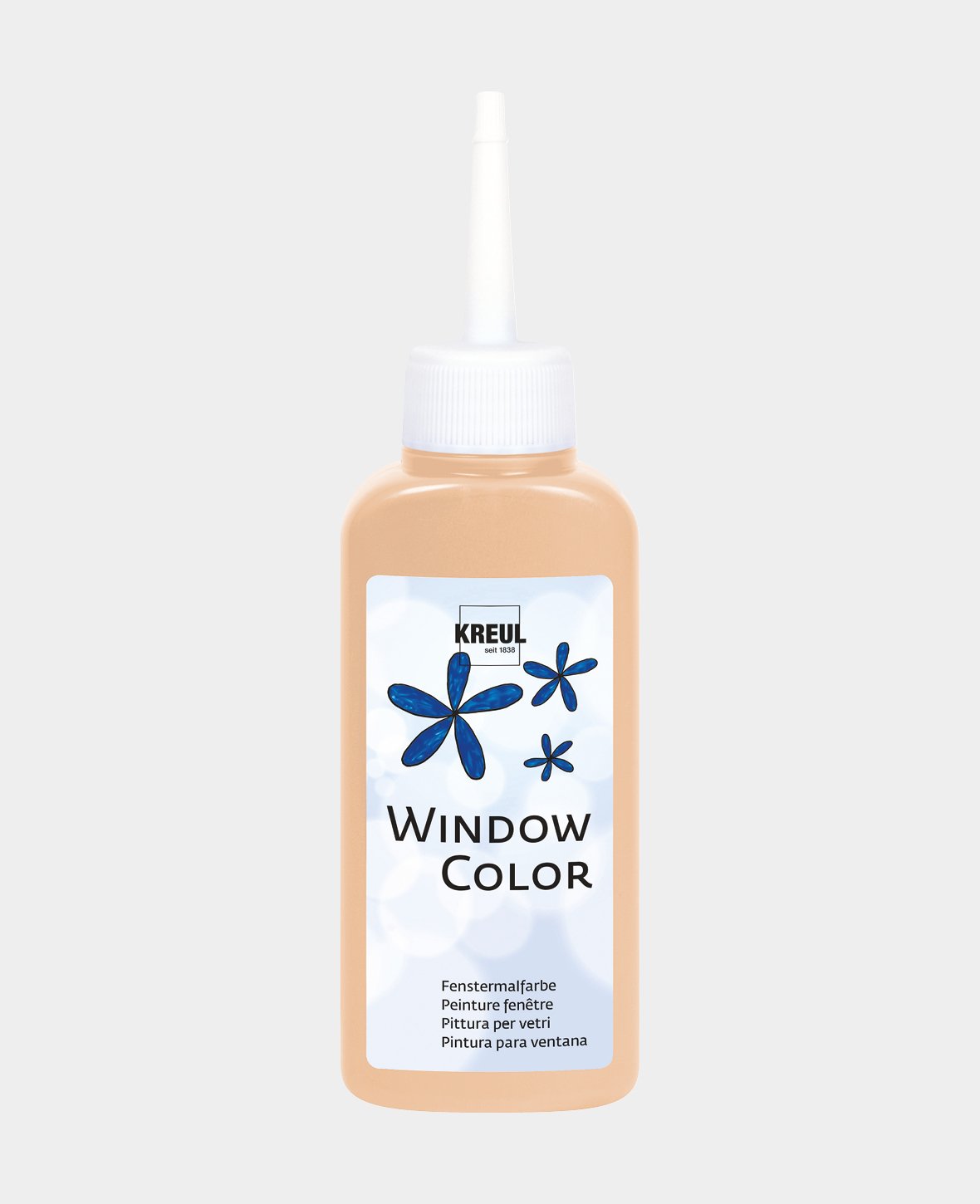 KREUL Window Color, Peach Pink, 80 ml