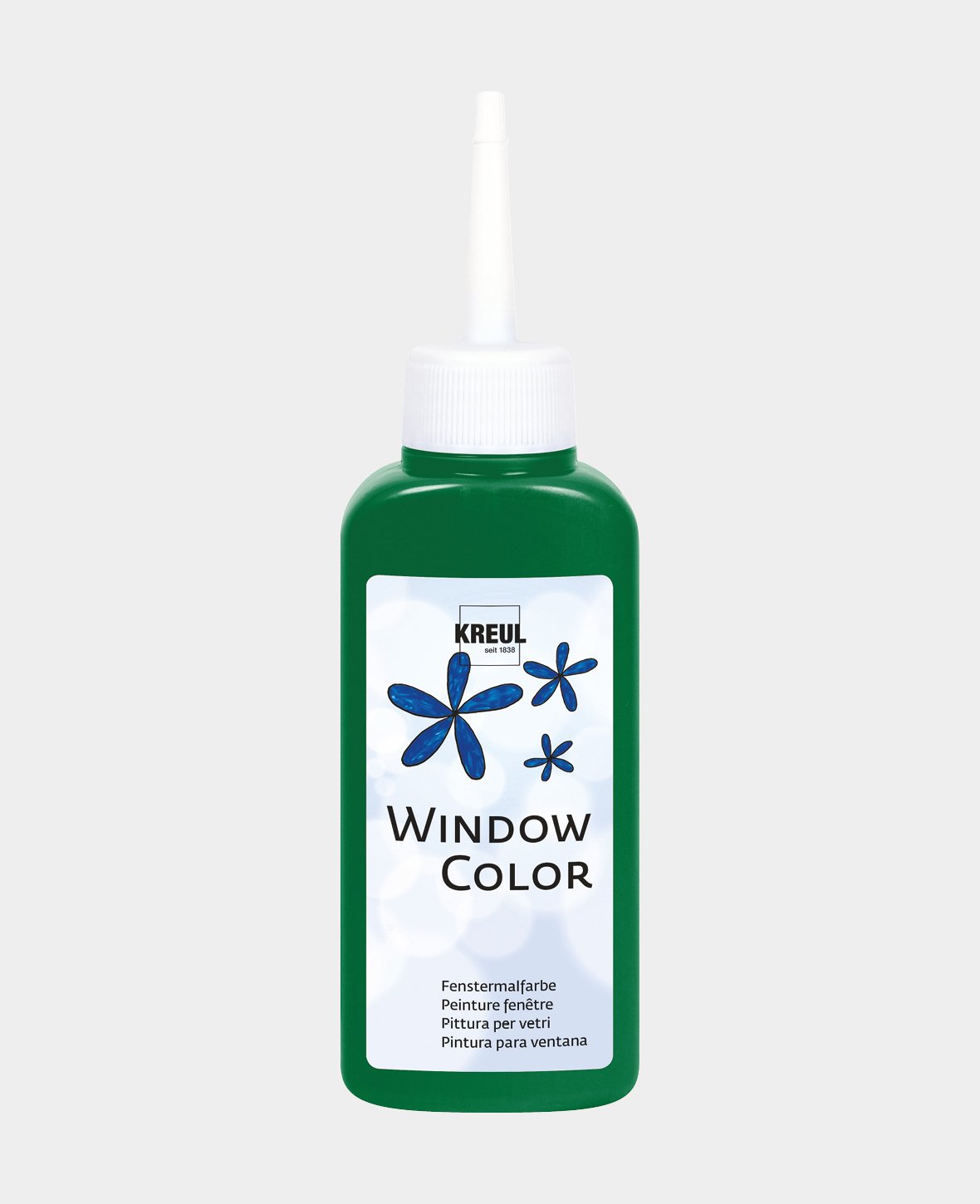 KREUL Window Color, Dark Green, 80 ml