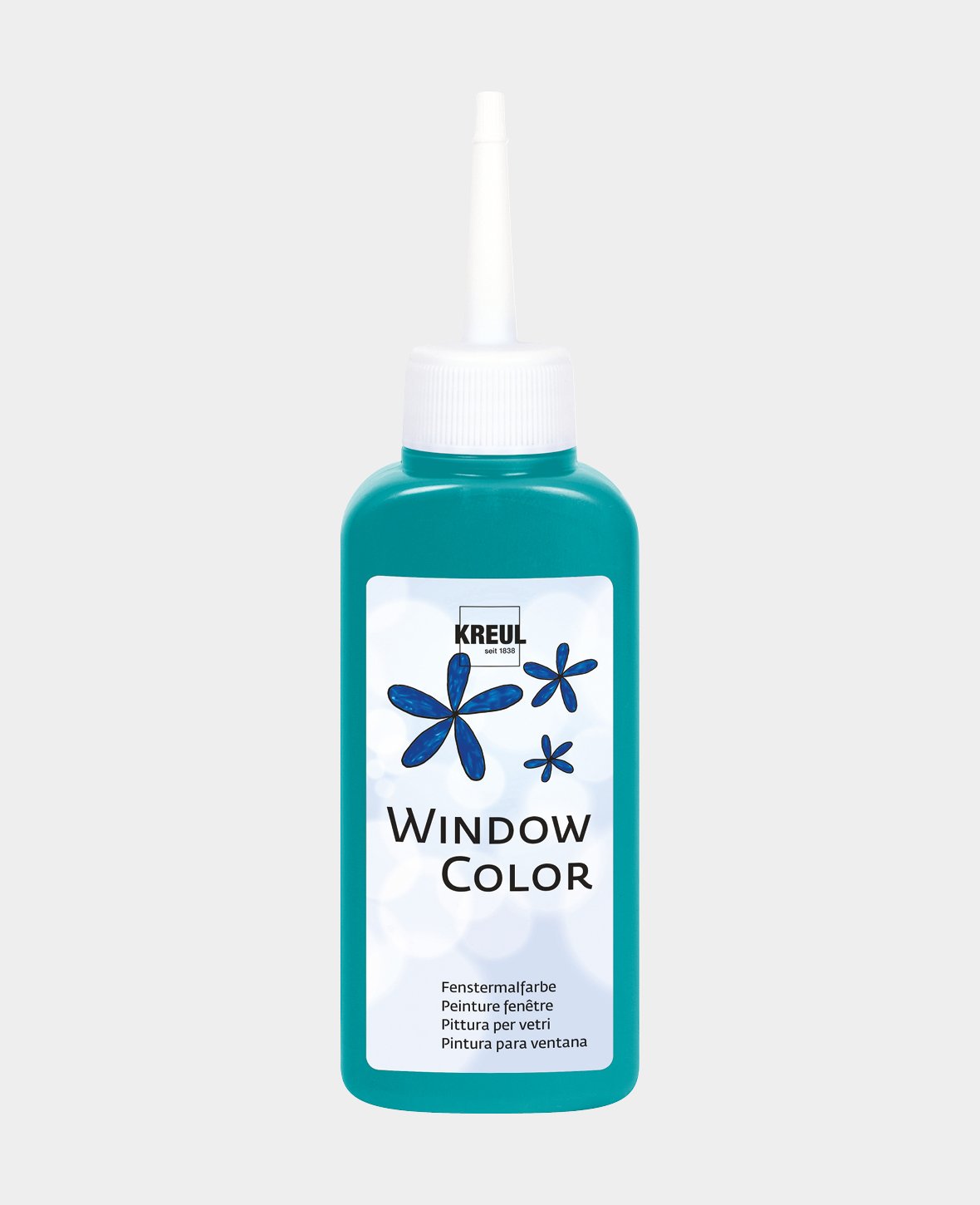 KREUL Window Color, Turquoise, 80 ml