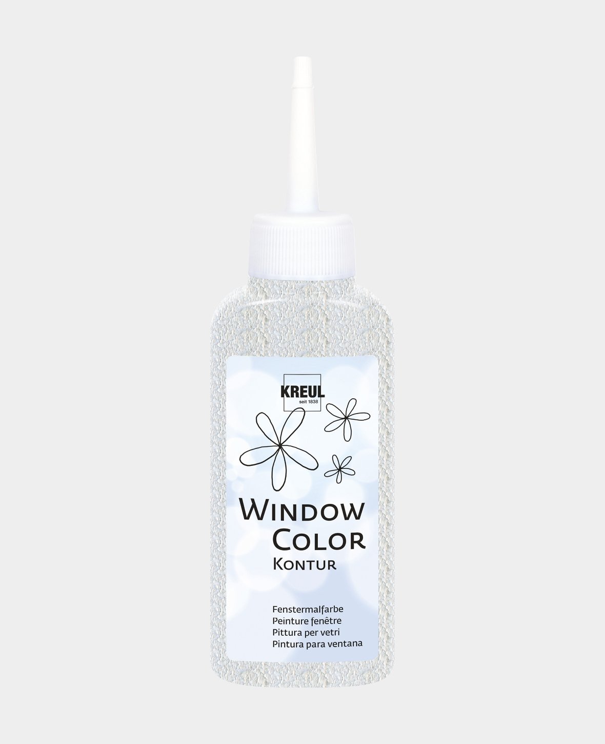 KREUL Window Color Konturenfarbe, transparent, 80 ml