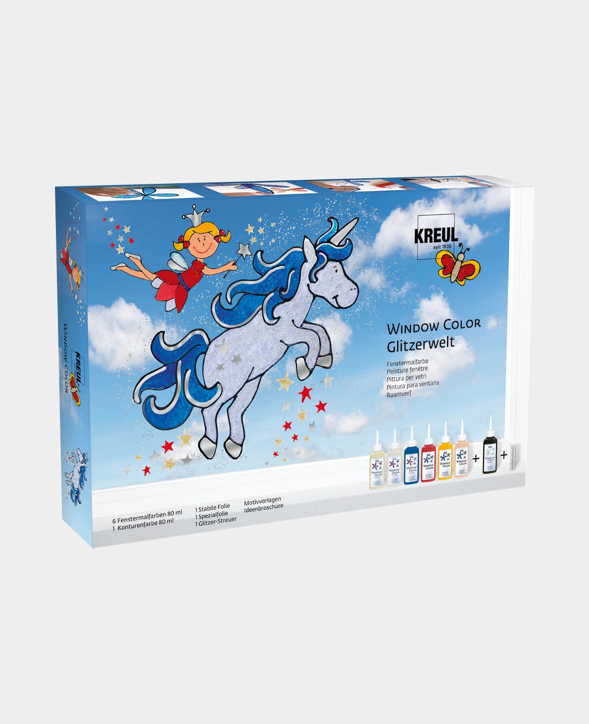 KREUL Window Color Set Glitzerwelt