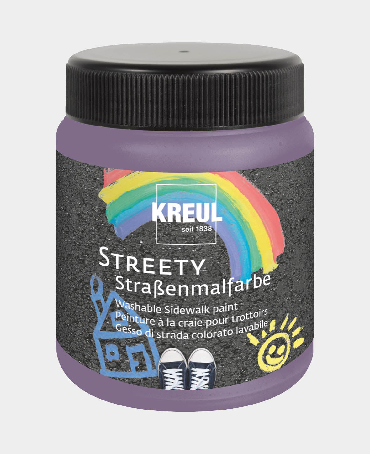 Streety Strassenmalfarbe, Luftballonlila, 200 ml