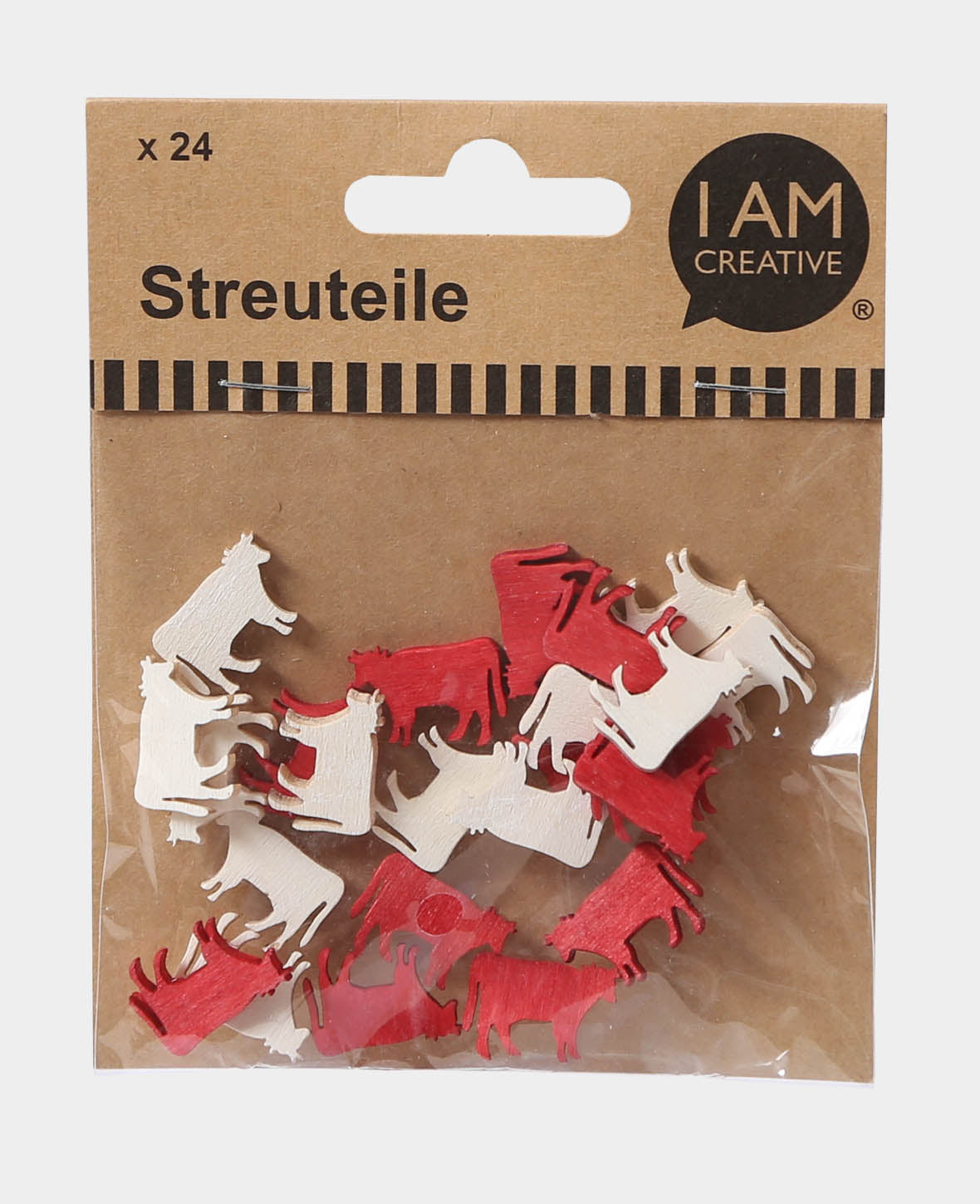 Streuteile Kuh, 24 Stk.