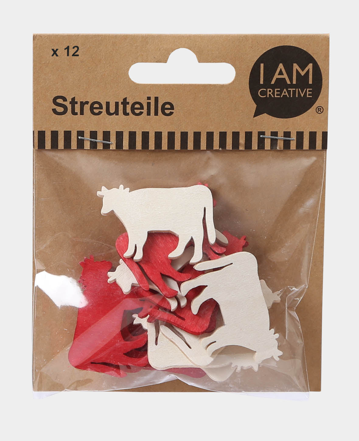 Streuteile Kuh, 12 Stk.
