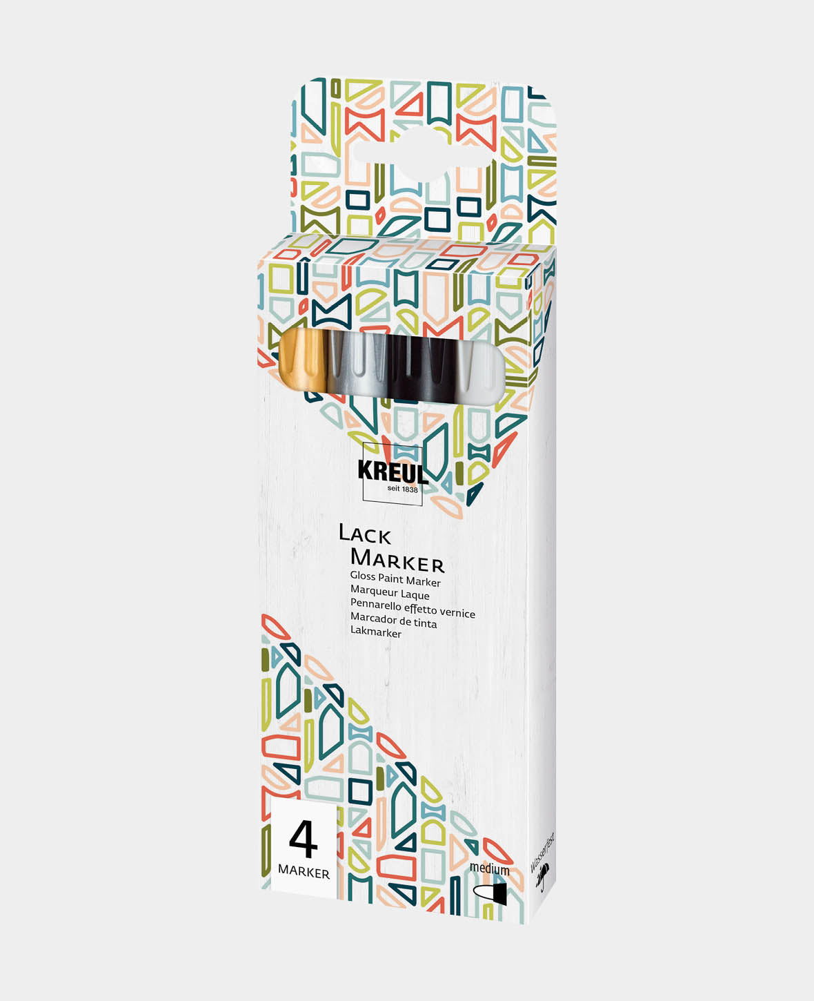 Lack Marker medium 4er Set