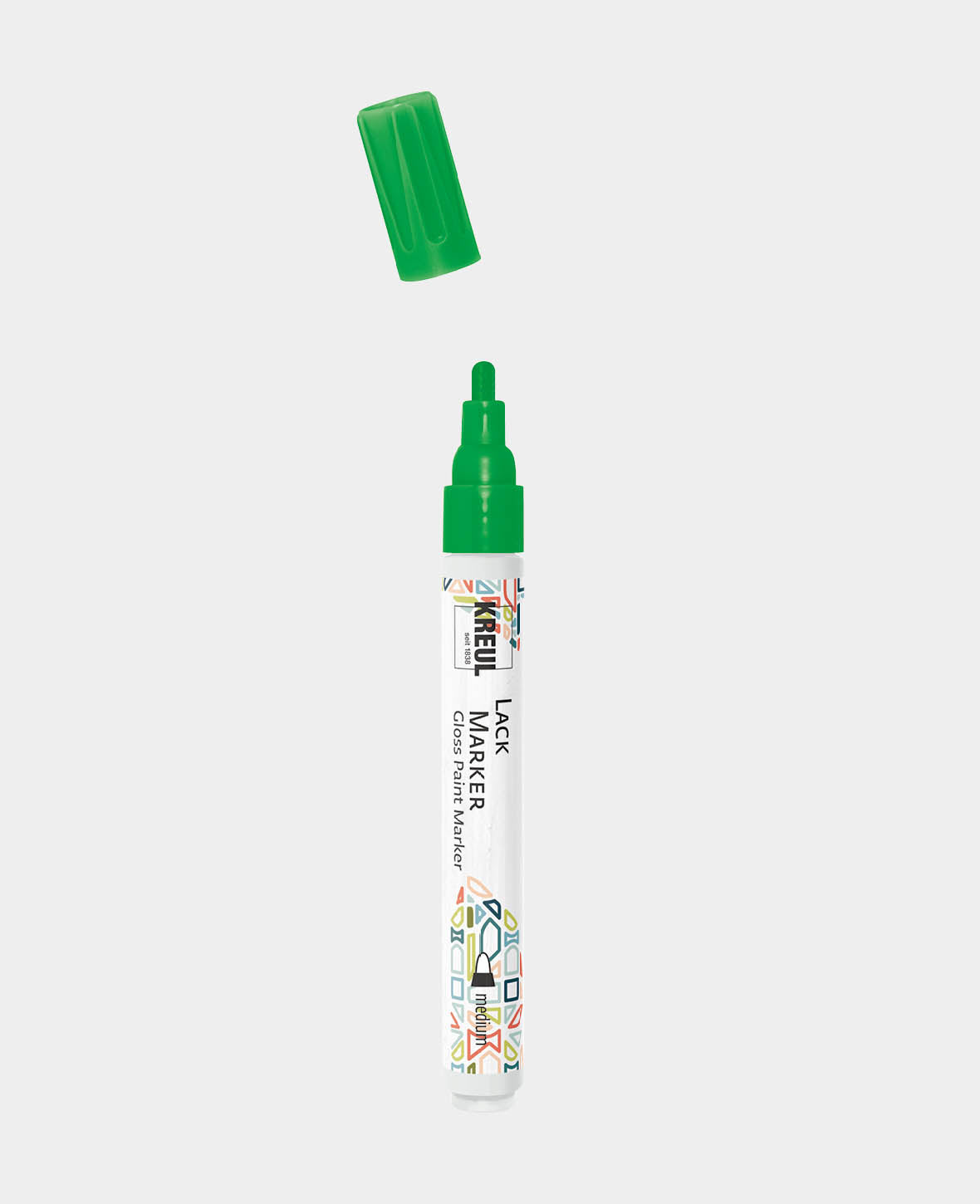 KREUL Lacquer Paint Marker medium Green 2-4 mm