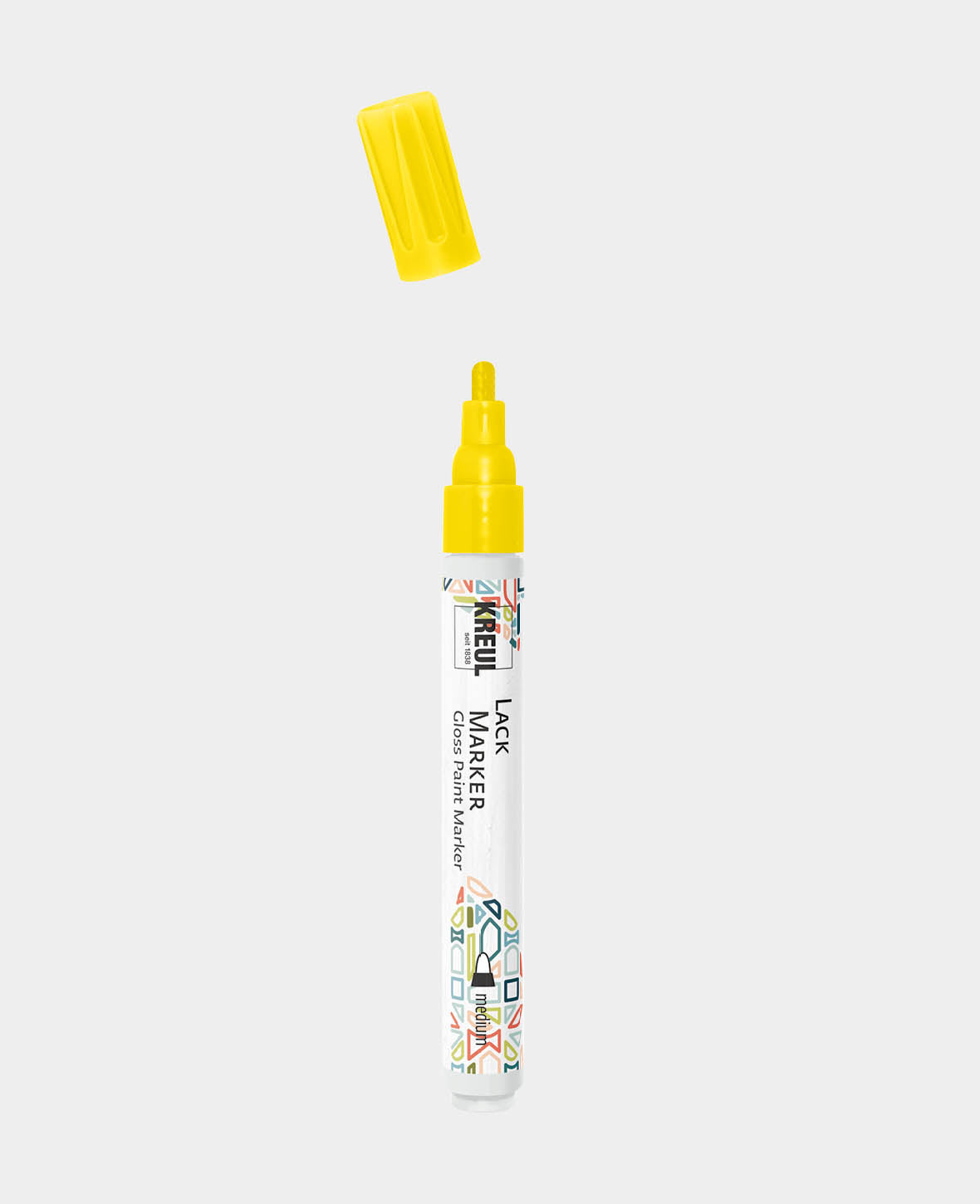 KREUL Lackmalstift medium Gelb 2-4 mm