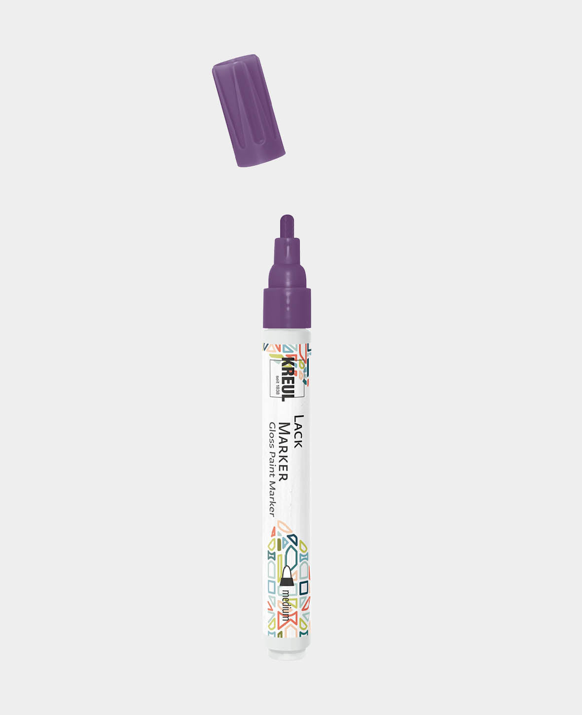 KREUL Lacquer Paint Marker medium Violet 2-4 mm