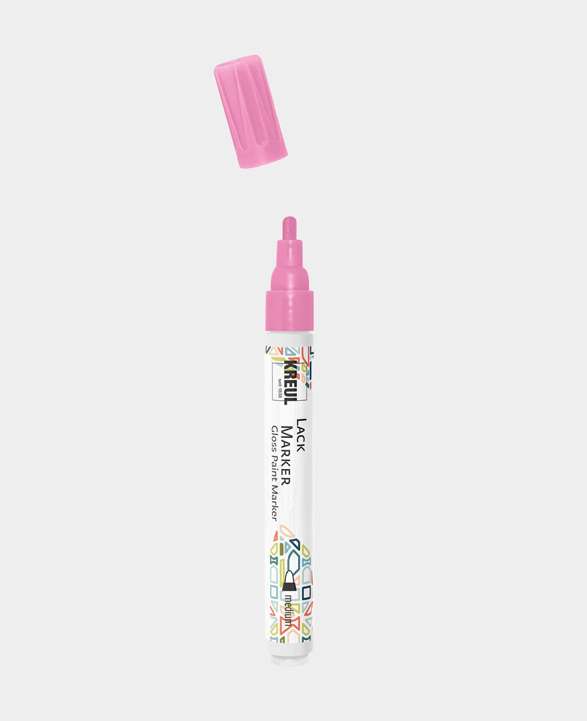 KREUL Lacquer Paint Marker medium Pink 2-4 mm