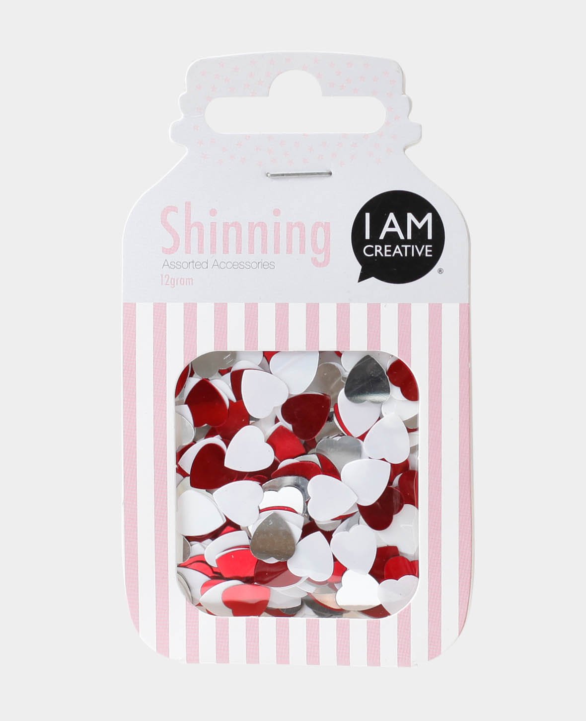 Sequined Heart, 12 g