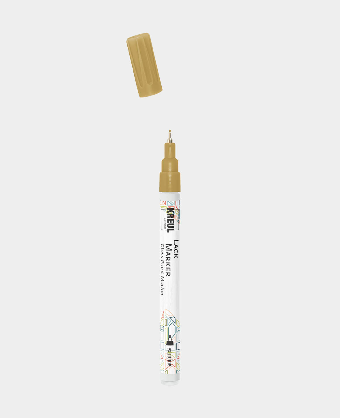 KREUL Lacquer Paint Marker extra fine Gold 0.8 mm