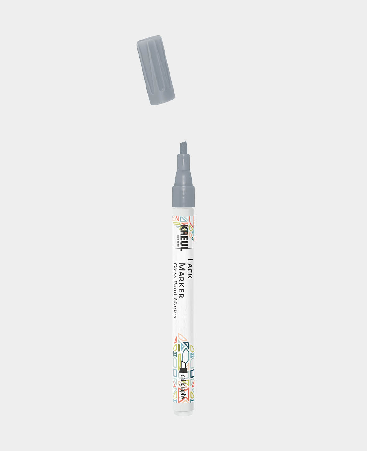 KREUL Calligraphy Lacquer Pen Silver 1-3 mm