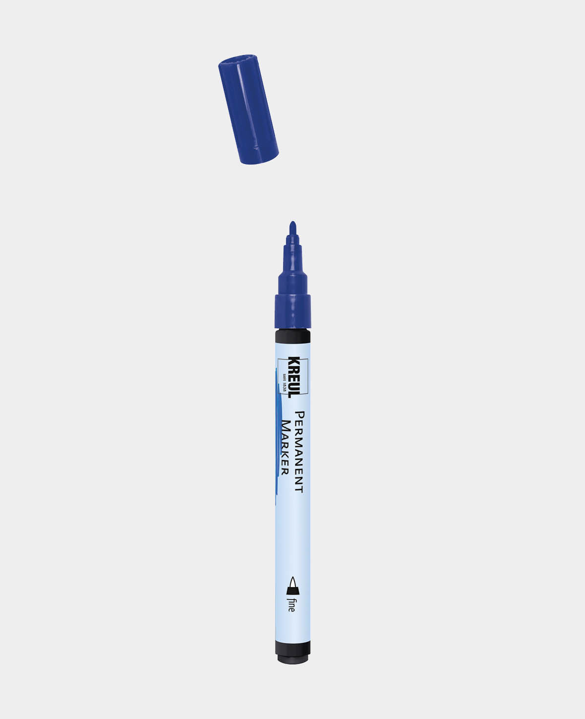 KREUL Permanent Marker fine, blue, line width approx. 1-2 mm