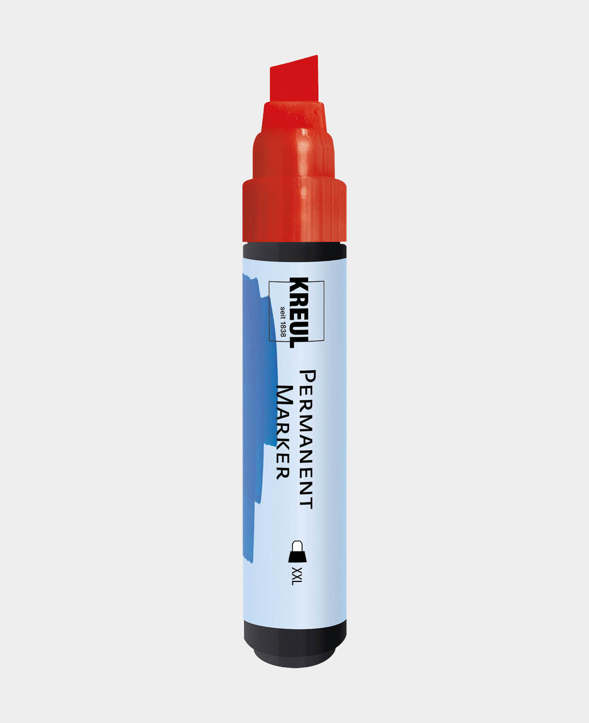 KREUL Permanent Marker XXL, Red, line width approx. 4-12 mm