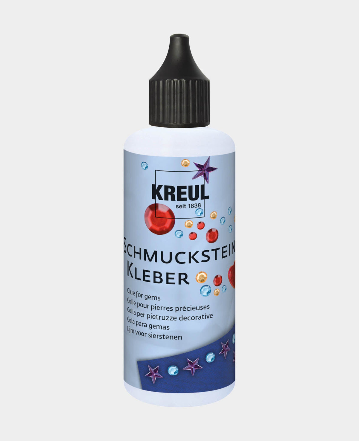 KREUL Schmucksteinkleber, Transparent, 80 ml