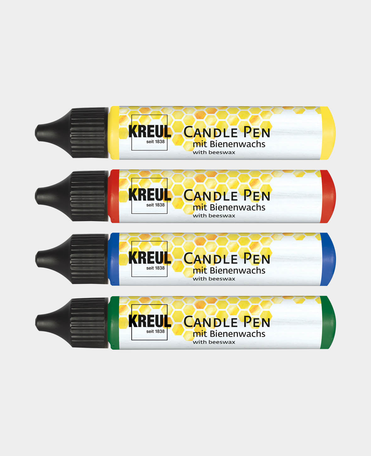 Candle Pen Set, Bunt, 4 x 29 ml