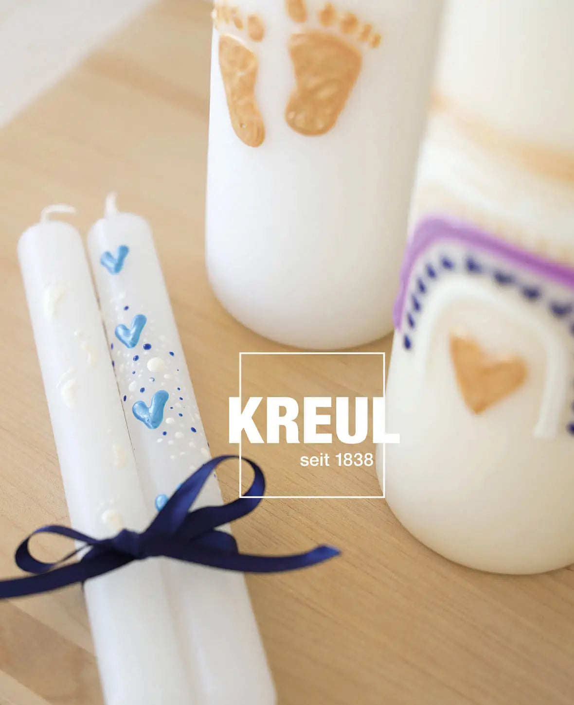 Candle Pen Set Hello Baby, Colorful, 6 x 29 ml