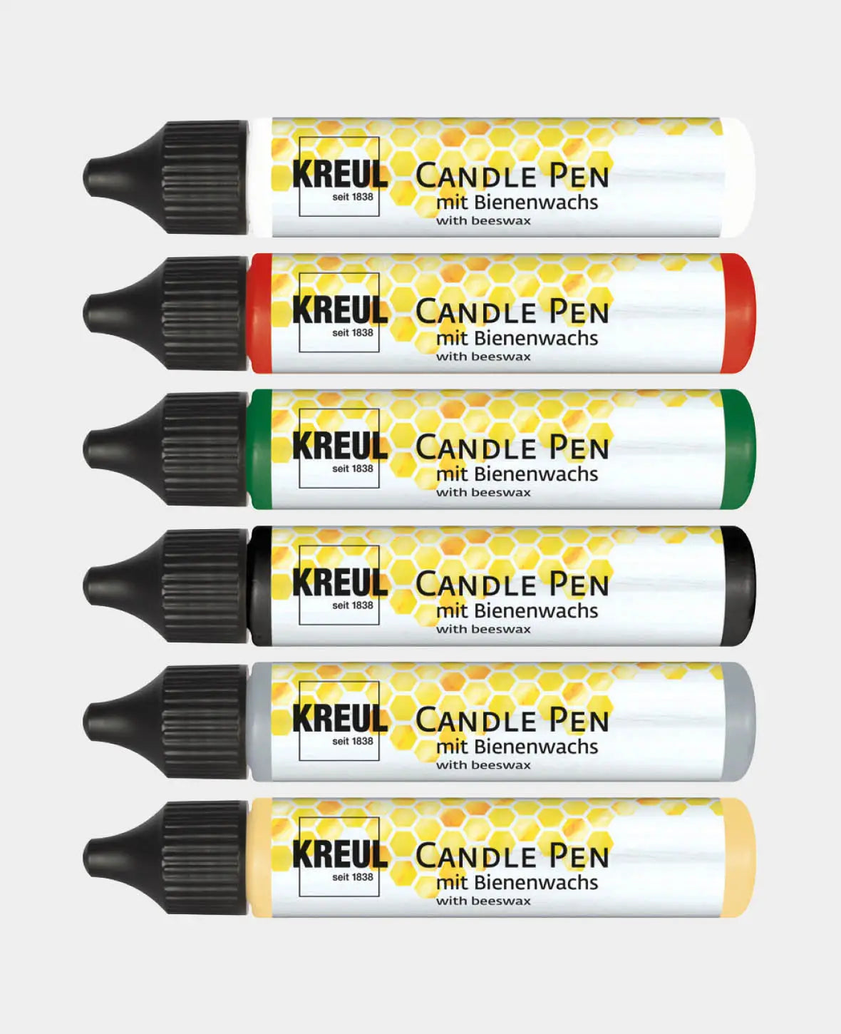 Candle Pen Set Winter Love, Bunt, 6 x 29 ml