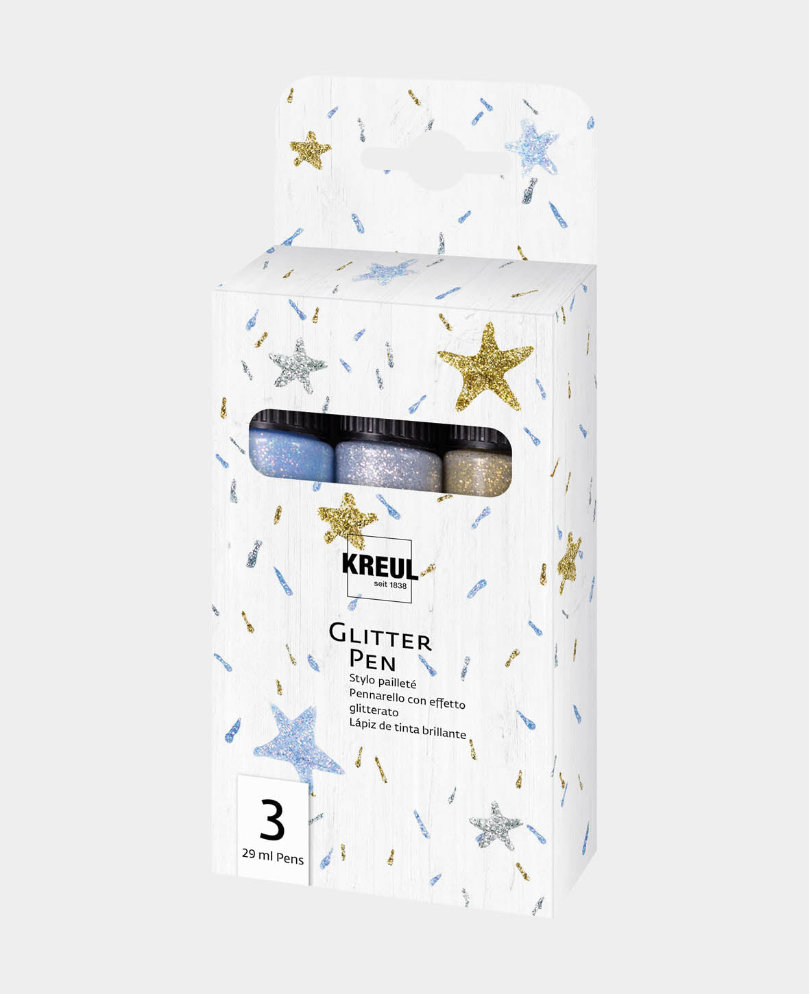 KREUL Glitter Pen Set of 3