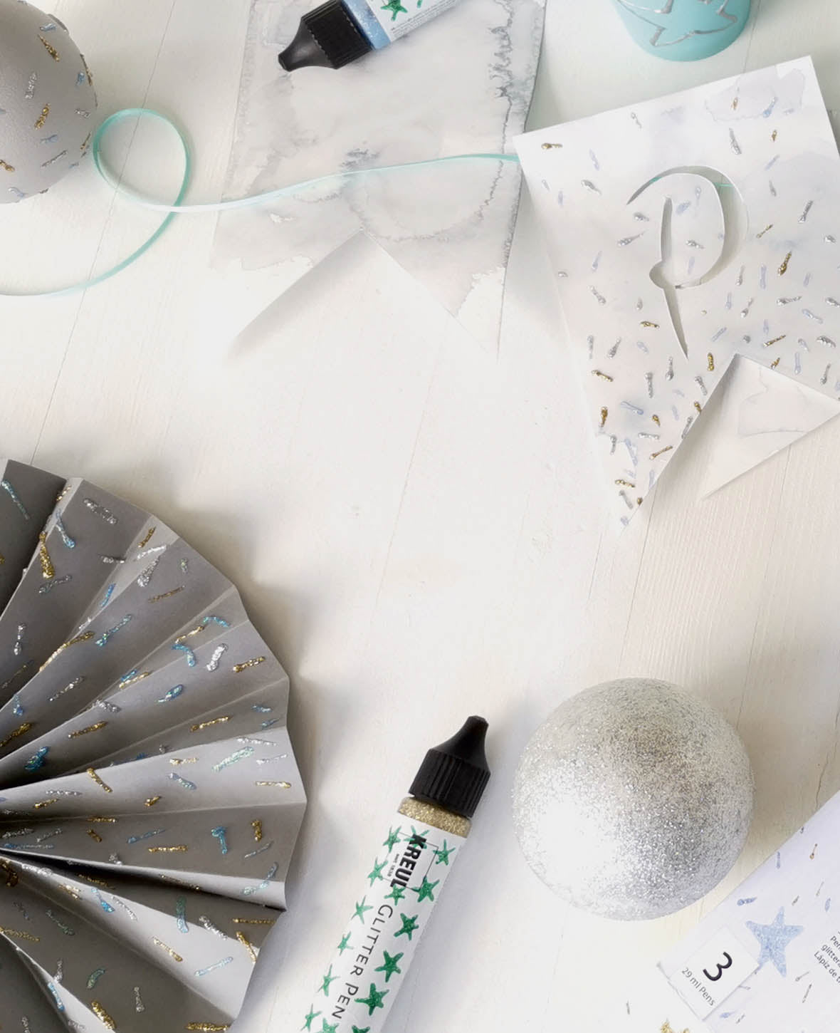 KREUL Glitter Pen Set of 3