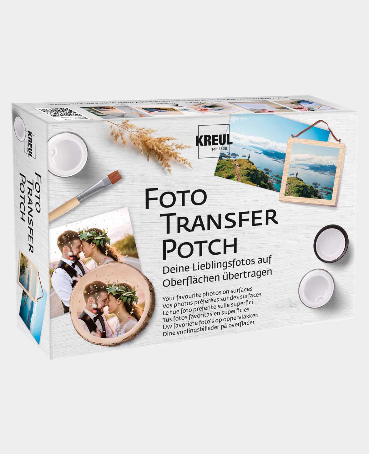 KREUL Foto Transfer Potch Set
