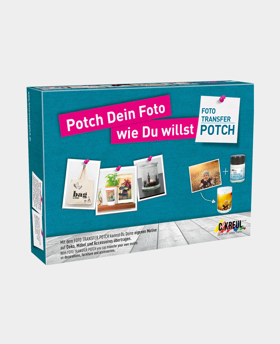 Photo Transfer Potch Set