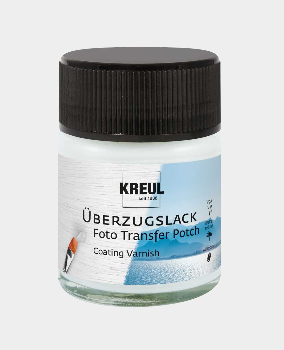 KREUL Foto Transfer Potch Überzugslack Glänzend 50 ml
