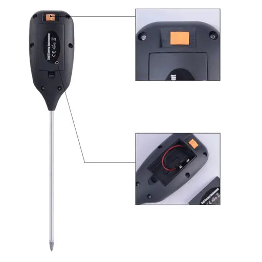 4-in-1 Soil Tester pH Meter Moisture Plant Soil Garden
