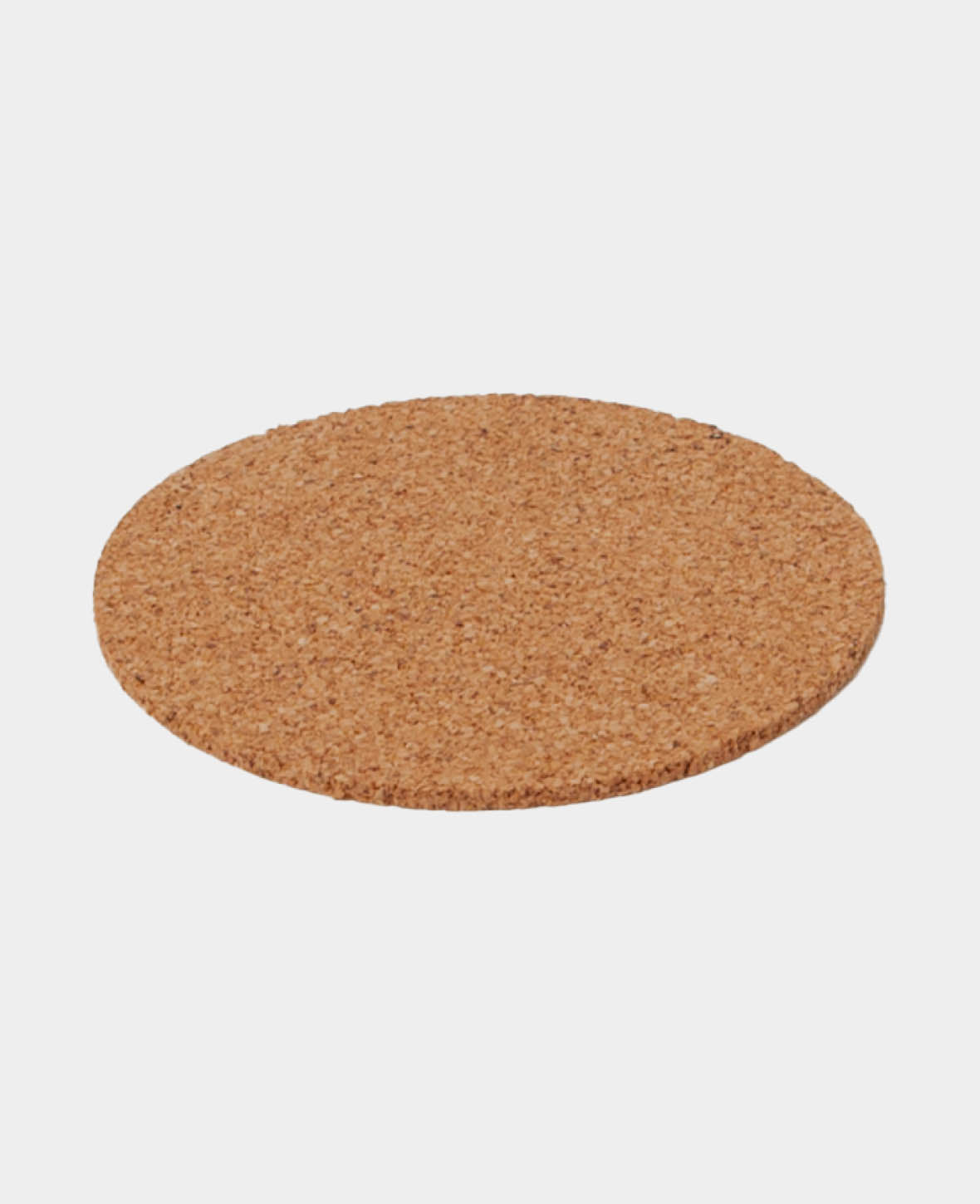 Korkplatten Rund, ø 9 x 0.3 cm, Braun, 6 Stk.