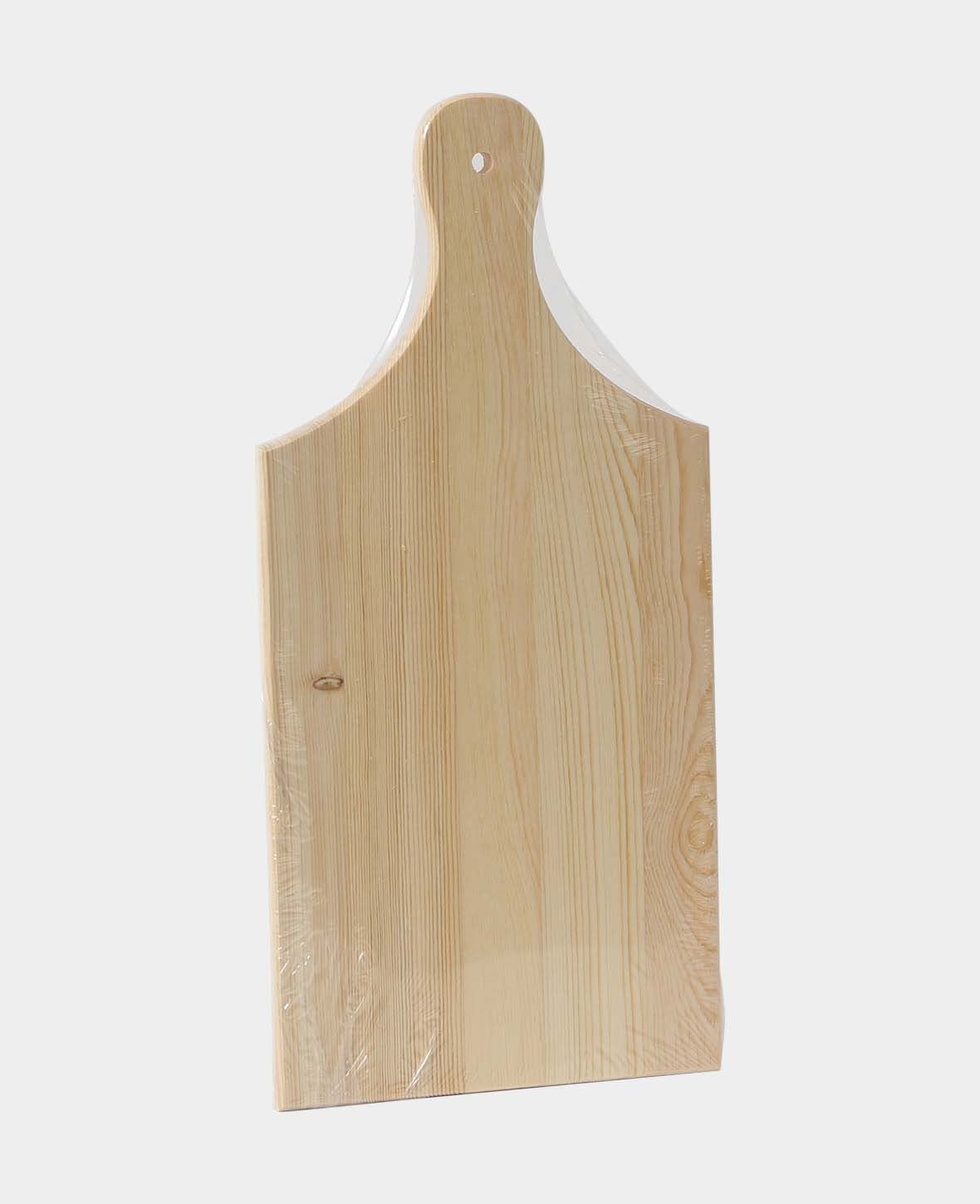 <p>Holzbrett 38 x 17.7 x 1.2 cm, rechteckig</p>