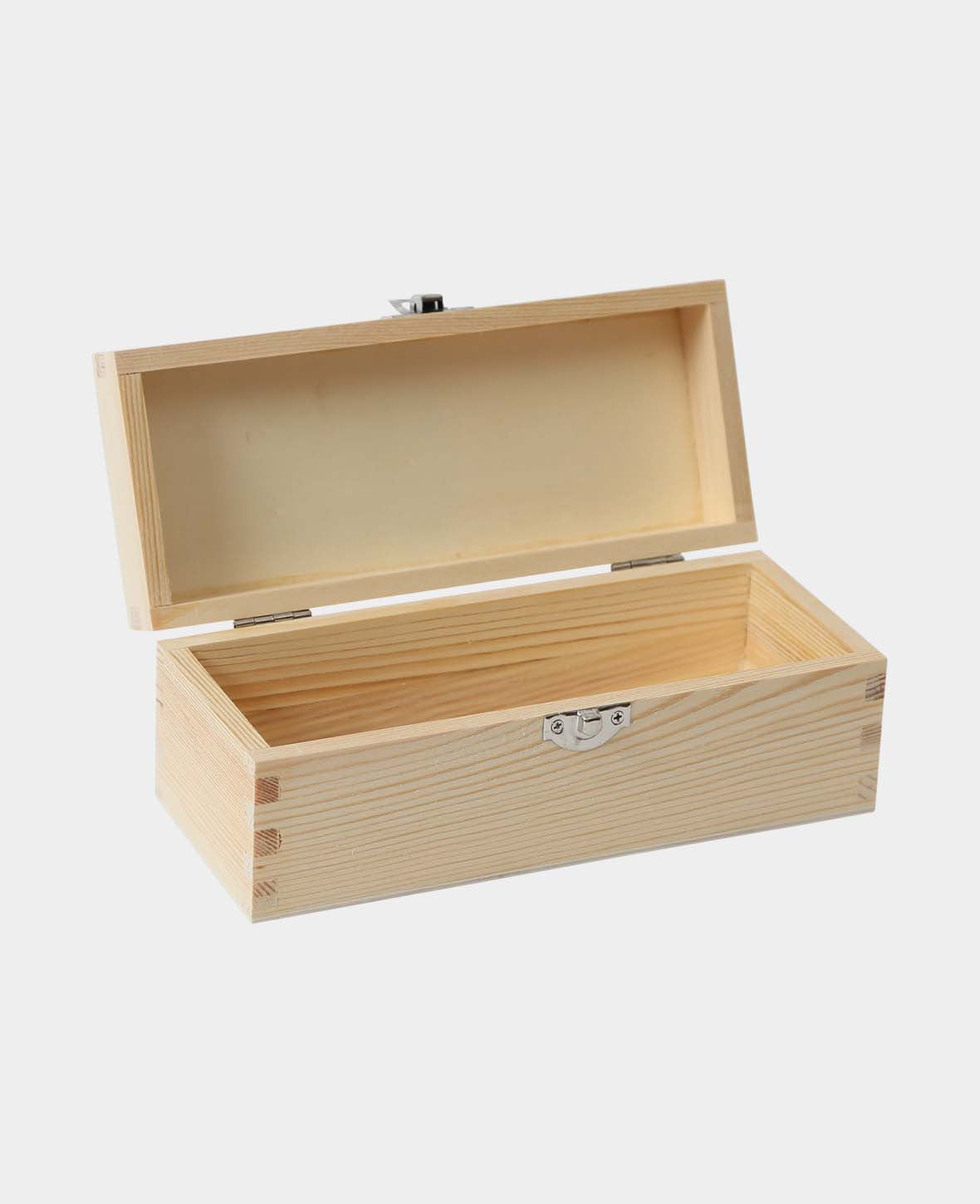 Wooden Box, Brown, 20 x 8.5 x 7.3 cm