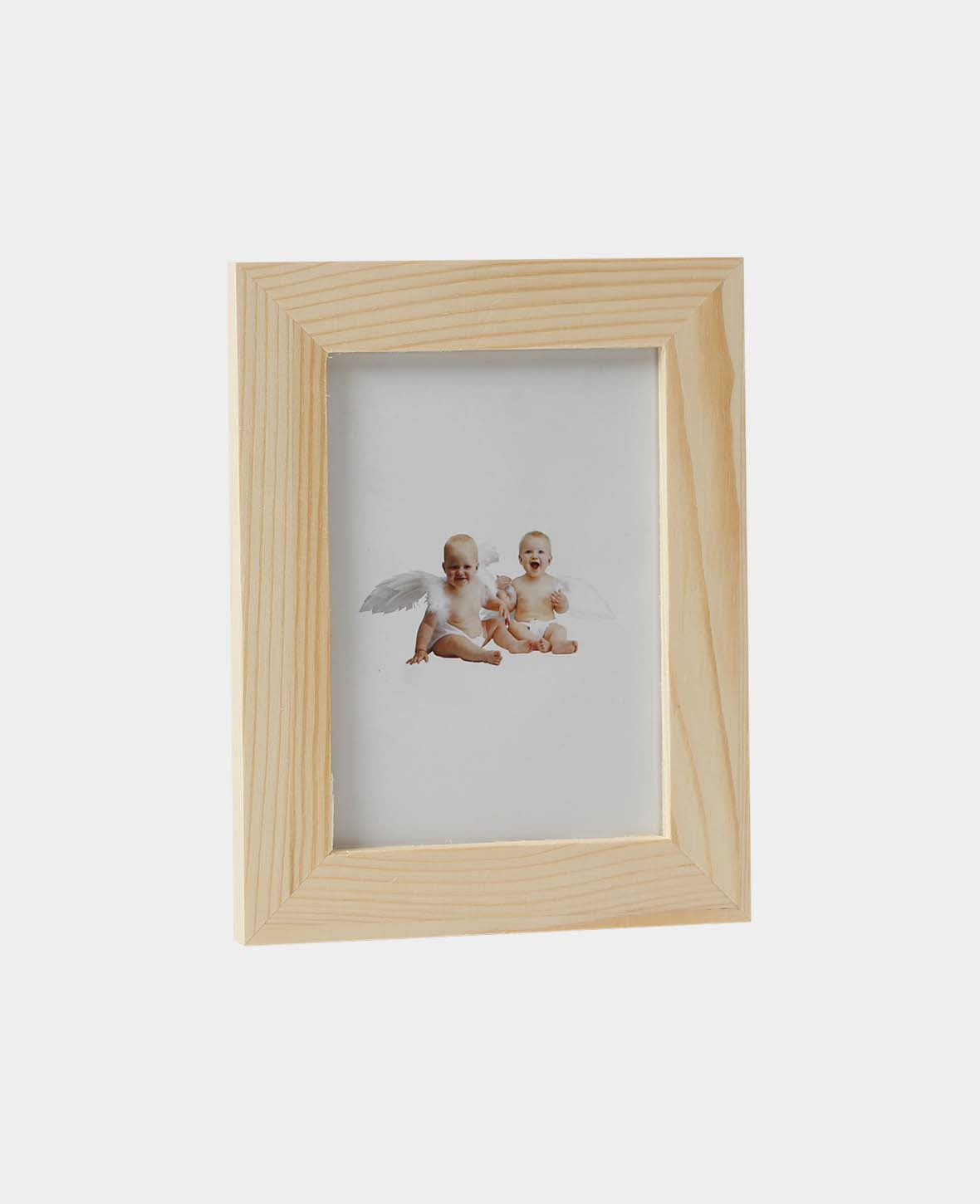 Wooden photo frame, 13.5 x 17.3 x 1.1 cm