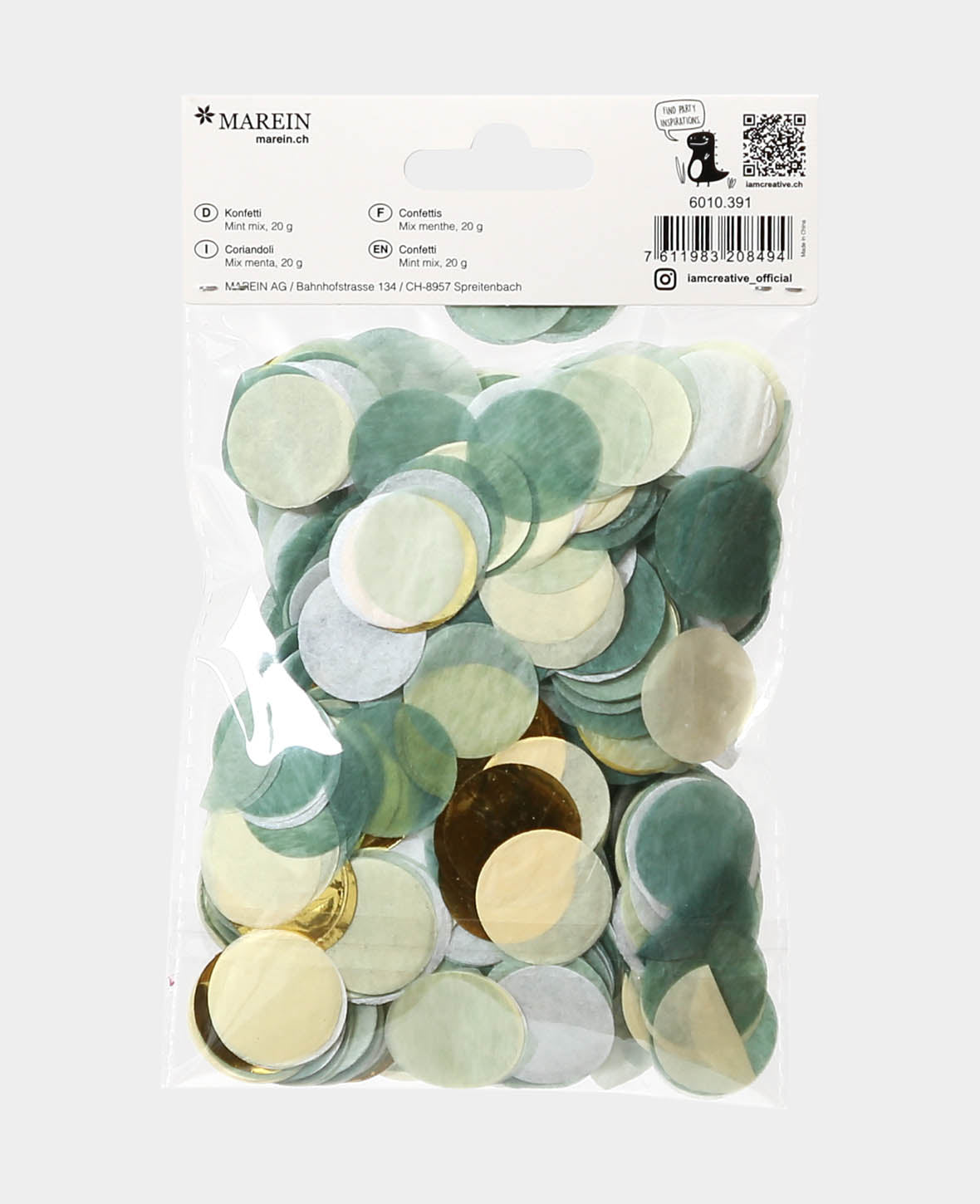 Confetti mint mix, 20 g