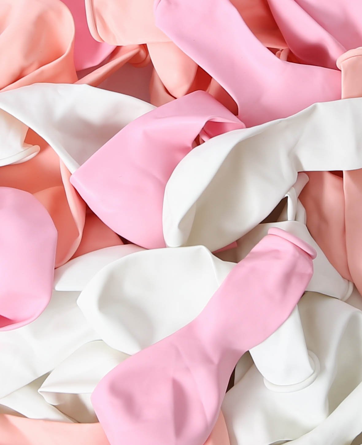 Let's Celebrate Balloons, white, pink and pale pink, approx. ø 27 cm, 50 pcs.