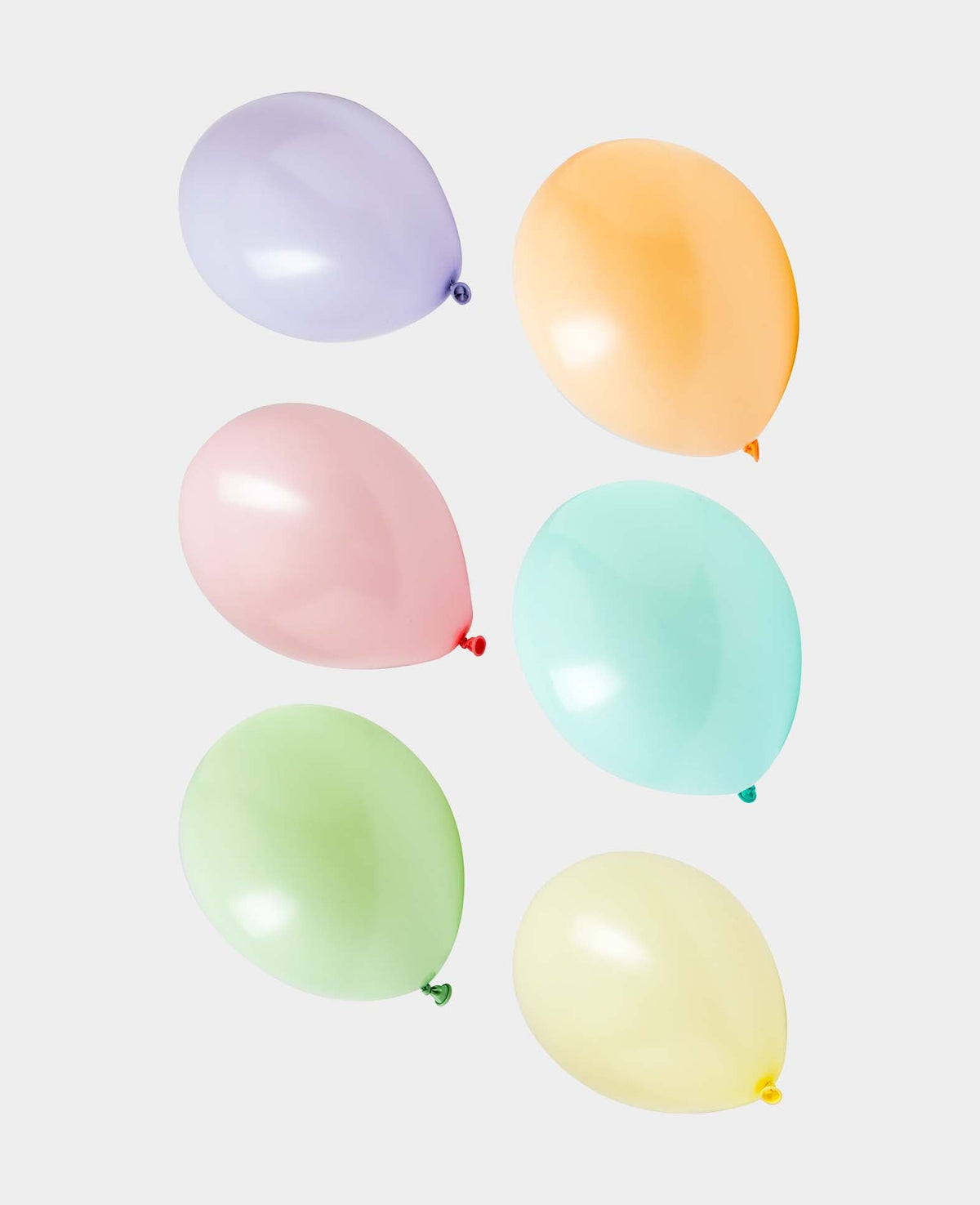 Balloons, pastel colors, approx. 27 cm, 50 pcs.