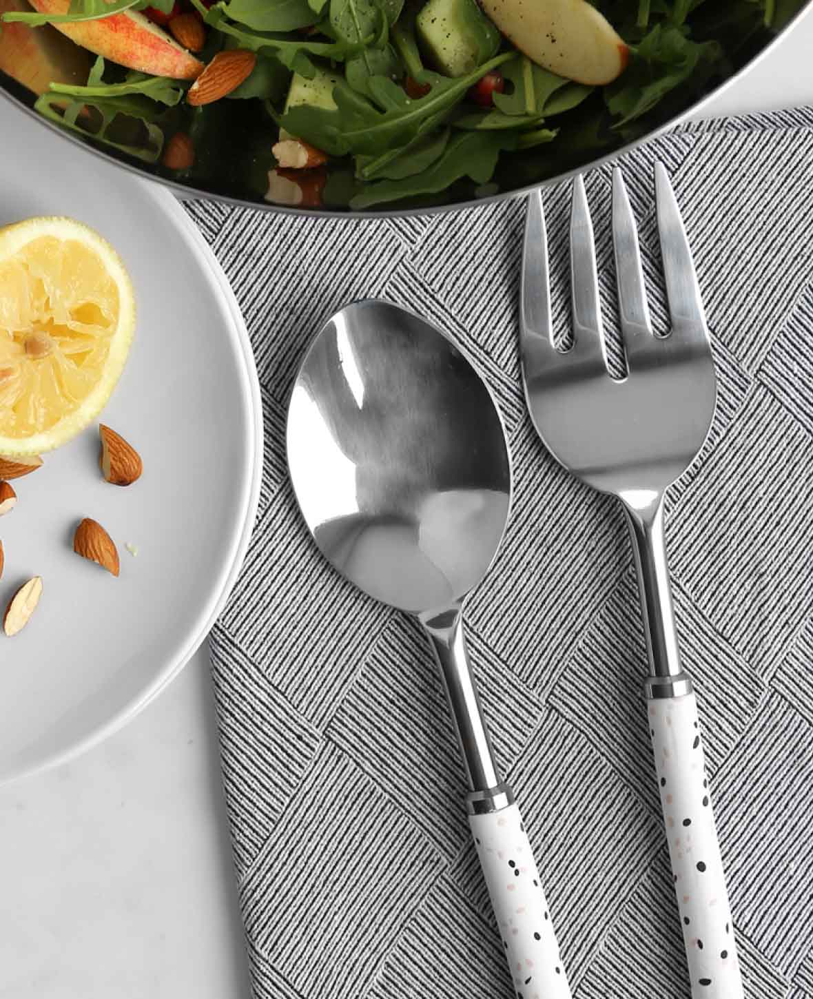 Salatbestecke 2er Set FIMO Zubehör, 27 cm, 30 cm, 3 x 2 Stk.